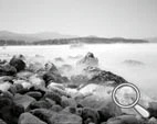Sténopé de la plage de Voulisma en Crète
