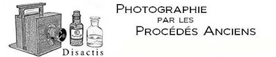 Disactis vend tous les produits chimiques nécessaire aux procédés alternatifs comme le cyanotype ou le tirage platine palladium