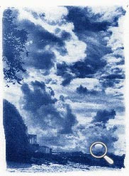 Des nuages de Paimpol entre la Capitainerie et la plage de la Tossen